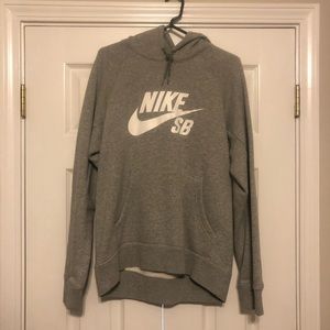 Nike SB Hoodie Grey Medium